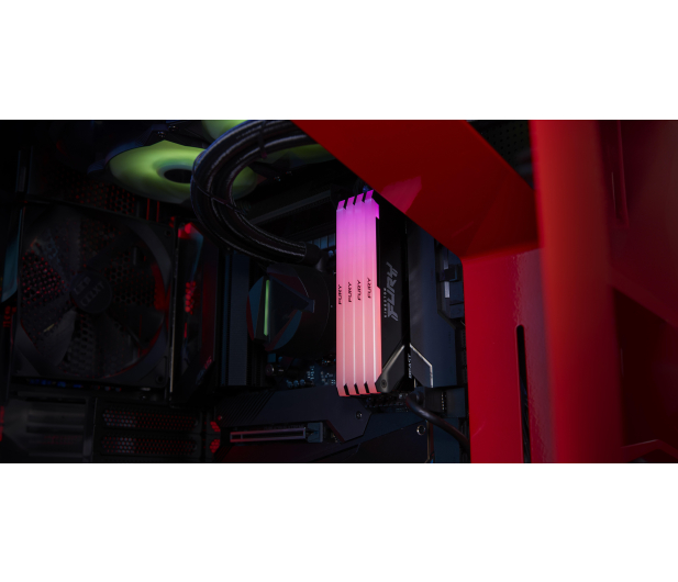 Kingston FURY 16GB (2x8GB) 3200MHz CL16 Beast RGB - 1232601 - zdjęcie 2